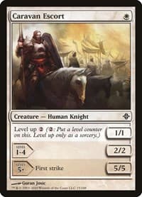 Caravan Escort - Rise of the Eldrazi - Magic: The Gathering card