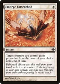 Emerge Unscathed - Rise of the Eldrazi - Magic: The Gathering card