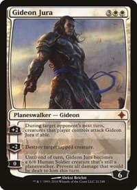 Gideon Jura - Rise of the Eldrazi - Magic: The Gathering card