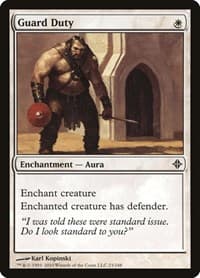 Guard Duty - Rise of the Eldrazi - Magic: The Gathering card