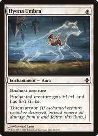 Hyena Umbra - Rise of the Eldrazi - Magic: The Gathering card