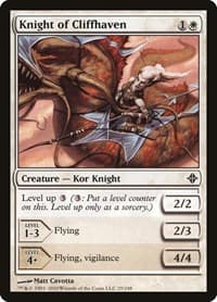 Knight of Cliffhaven - Rise of the Eldrazi - Magic: The Gathering card