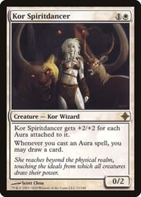 Kor Spiritdancer - Rise of the Eldrazi - Magic: The Gathering card