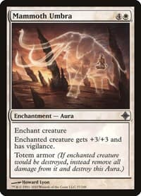 Mammoth Umbra - Rise of the Eldrazi - Magic: The Gathering card