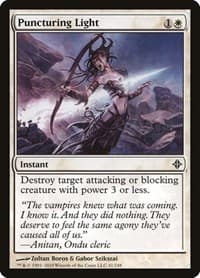 Puncturing Light - Rise of the Eldrazi - Magic: The Gathering card