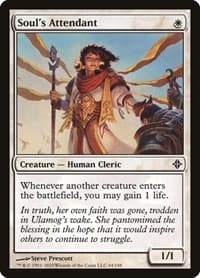 Soul's Attendant - Rise of the Eldrazi - Magic: The Gathering card
