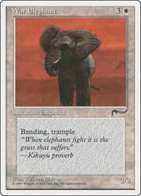 War Elephant - Chronicles - Magic: The Gathering card