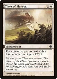 Time of Heroes - Rise of the Eldrazi - Magic: The Gathering card
