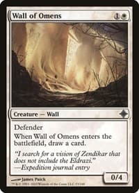 Wall of Omens - Rise of the Eldrazi - Magic: The Gathering card