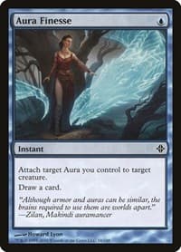 Aura Finesse - Rise of the Eldrazi - Magic: The Gathering card