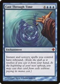 Cast Through Time - Rise of the Eldrazi - Magic: The Gathering card
