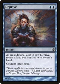 Deprive - Rise of the Eldrazi - Magic: The Gathering card