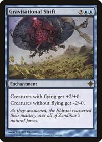 Gravitational Shift - Rise of the Eldrazi - Magic: The Gathering card