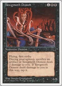 Yawgmoth Demon - Chronicles - Magic: The Gathering card