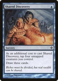 Shared Discovery - Rise of the Eldrazi - Magic: The Gathering card