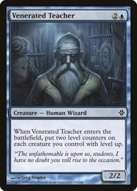 Venerated Teacher - Rise of the Eldrazi - Magic: The Gathering card