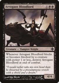 Arrogant Bloodlord - Rise of the Eldrazi - Magic: The Gathering card