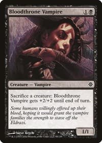 Bloodthrone Vampire - Rise of the Eldrazi - Magic: The Gathering card