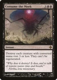 Consume the Meek - Rise of the Eldrazi - Magic: The Gathering card