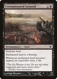 Contaminated Ground - Rise of the Eldrazi - Magic: The Gathering card