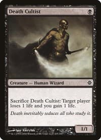 Death Cultist - Rise of the Eldrazi - Magic: The Gathering card