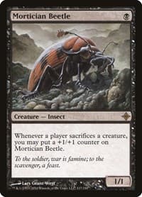 Mortician Beetle - Rise of the Eldrazi - Magic: The Gathering card