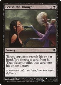 Perish the Thought - Rise of the Eldrazi - Magic: The Gathering card