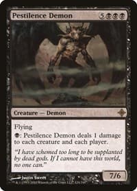 Pestilence Demon - Rise of the Eldrazi - Magic: The Gathering card