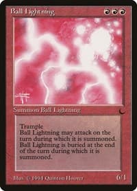 Ball Lightning - The Dark - Magic: The Gathering card