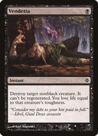 Vendetta - Rise of the Eldrazi - Magic: The Gathering card