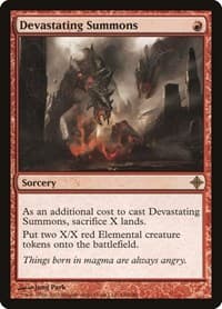 Devastating Summons - Rise of the Eldrazi - Magic: The Gathering card