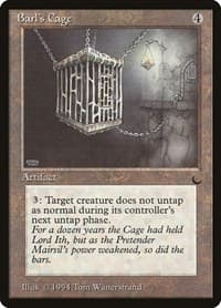Barl's Cage - The Dark - Magic: The Gathering card