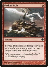 Forked Bolt - Rise of the Eldrazi - Magic: The Gathering card