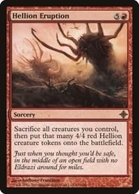 Hellion Eruption - Rise of the Eldrazi - Magic: The Gathering card