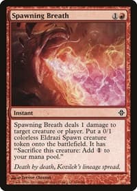 Spawning Breath - Rise of the Eldrazi - Magic: The Gathering card