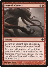 Surreal Memoir - Rise of the Eldrazi - Magic: The Gathering card