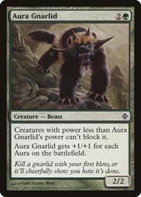 Aura Gnarlid - Rise of the Eldrazi - Magic: The Gathering card