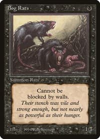 Bog Rats - The Dark - Magic: The Gathering card