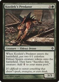 Kozilek's Predator - Rise of the Eldrazi - Magic: The Gathering card