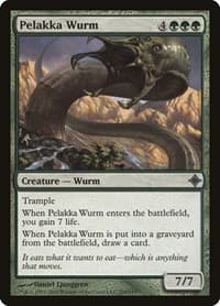 Pelakka Wurm - Rise of the Eldrazi - Magic: The Gathering card