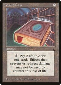 Book of Rass - The Dark - Magic: The Gathering card