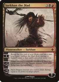 Sarkhan the Mad - Rise of the Eldrazi - Magic: The Gathering card