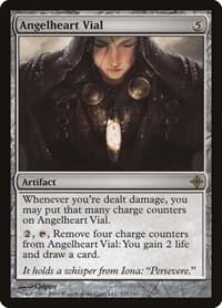 Angelheart Vial - Rise of the Eldrazi - Magic: The Gathering card