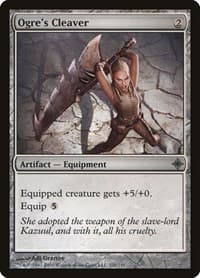 Ogre's Cleaver - Rise of the Eldrazi - Magic: The Gathering card
