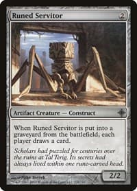 Runed Servitor - Rise of the Eldrazi - Magic: The Gathering card