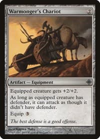 Warmonger's Chariot - Rise of the Eldrazi - Magic: The Gathering card