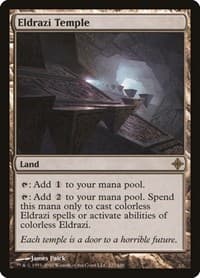 Eldrazi Temple - Rise of the Eldrazi - Magic: The Gathering card