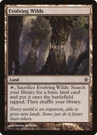 Evolving Wilds - Rise of the Eldrazi - Magic: The Gathering card