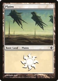 Plains (230) - Rise of the Eldrazi - Magic: The Gathering card