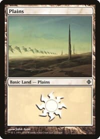 Plains (232) - Rise of the Eldrazi - Magic: The Gathering card